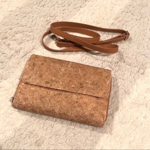All About the Benjamins Cork Wallet w/ strap